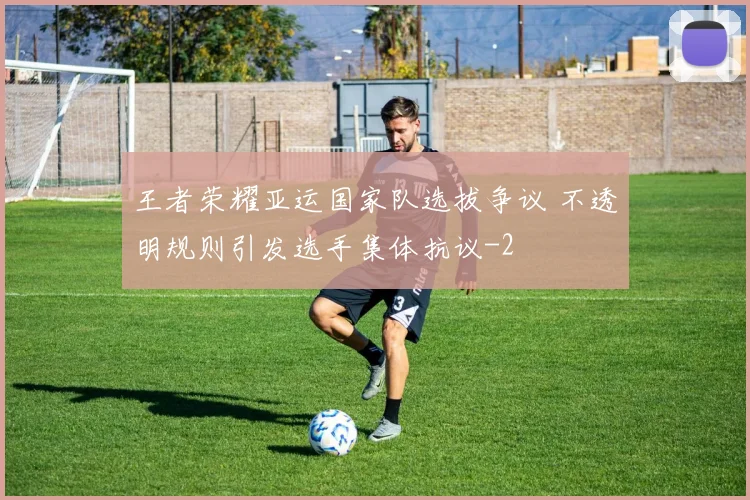 王者荣耀亚运国家队选拔争议 不透明规则引发选手集体抗议